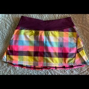 Plaid Pace Setter Skirt In Excellent Condition. Retired print.